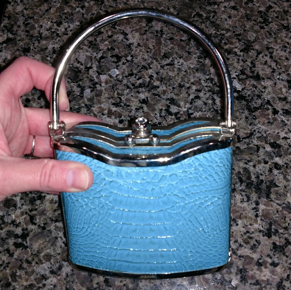 Lot of 4 Vintage Handbags Purses - Picture 5 of 8